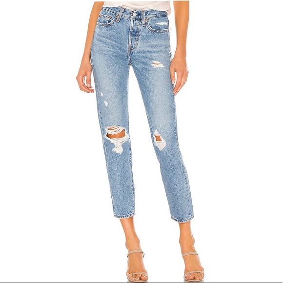 Levi's Denim - Levi’s Wedgie Ripped High Rise Jeans 30